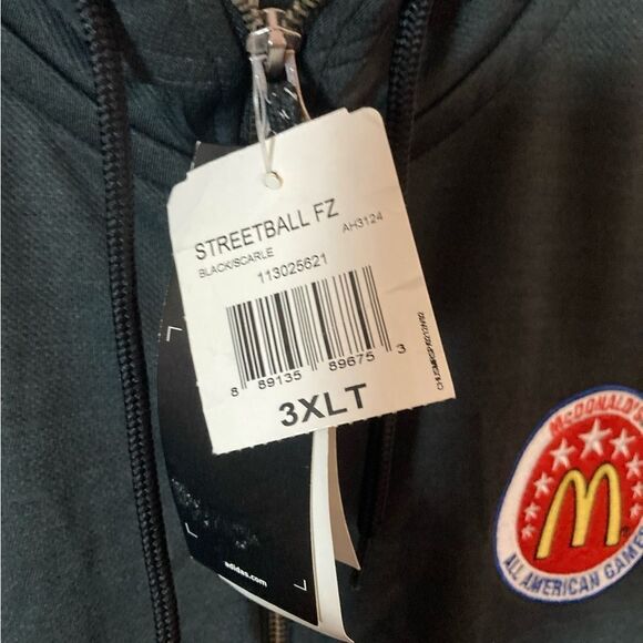 Adidas Sweatshirt Men’s Size 3XT Zipper Hoodie - Picture 9 of 10